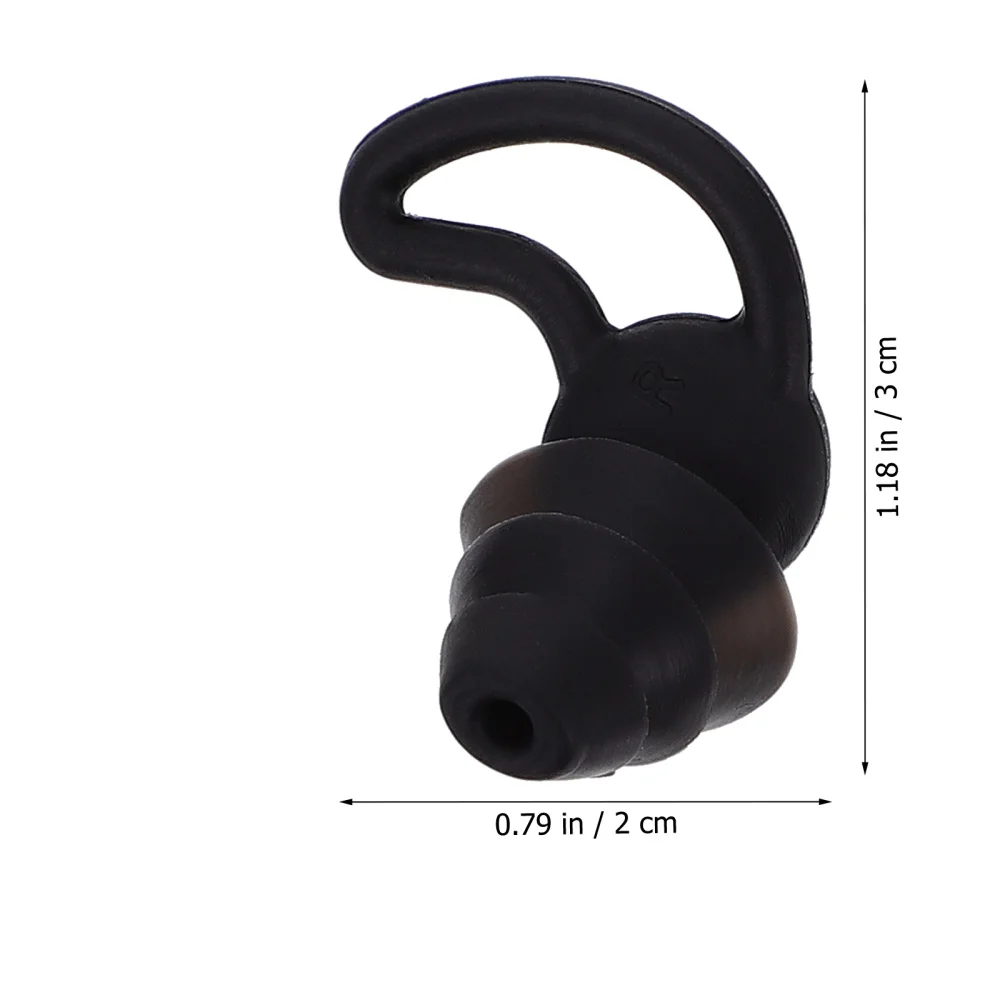 

4pcs Adult Swimming Ear Plugs Waterproof Silicone Ear Plugs for Swimming