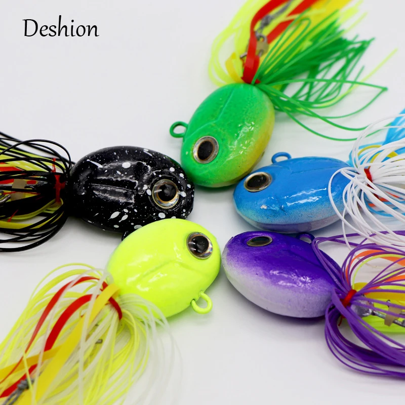 Deshion 1 шт. применение металлического свинца приманка юбка рыболовная 80 г мадаи Tenya