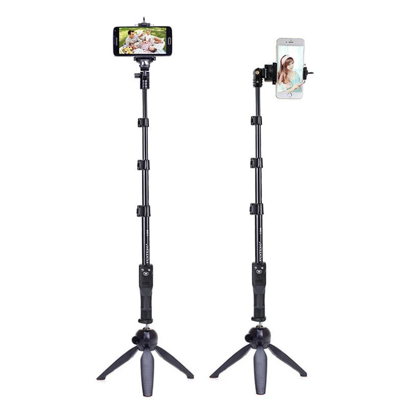 Монопод для селфи Yunteng 1288 с камерой Gopro Hero4/3/2 SJCAM Bluetooth селфи-Палка Iphone Samsung |