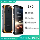 DOOGEE S40 глобальная версия 4G мобильный телефон 3 ГБ + 32 ГБ MTK6739 4 ядра смартфон 4650 мАч, IP68IP69K Водонепроницаемый прочный мобильный телефон