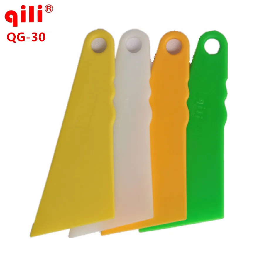 

100pcs/lot QG-30 Car Window Tint Car Vinyl Film Tools High Temperature Resistant Thicken Scraper Squeegee Tools