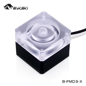 Bykski насос постоянного тока с черным водяным охлаждением, 6 метров, подъем 5000 обмин, скорость потока лч, 12 В15 ВтПМВ