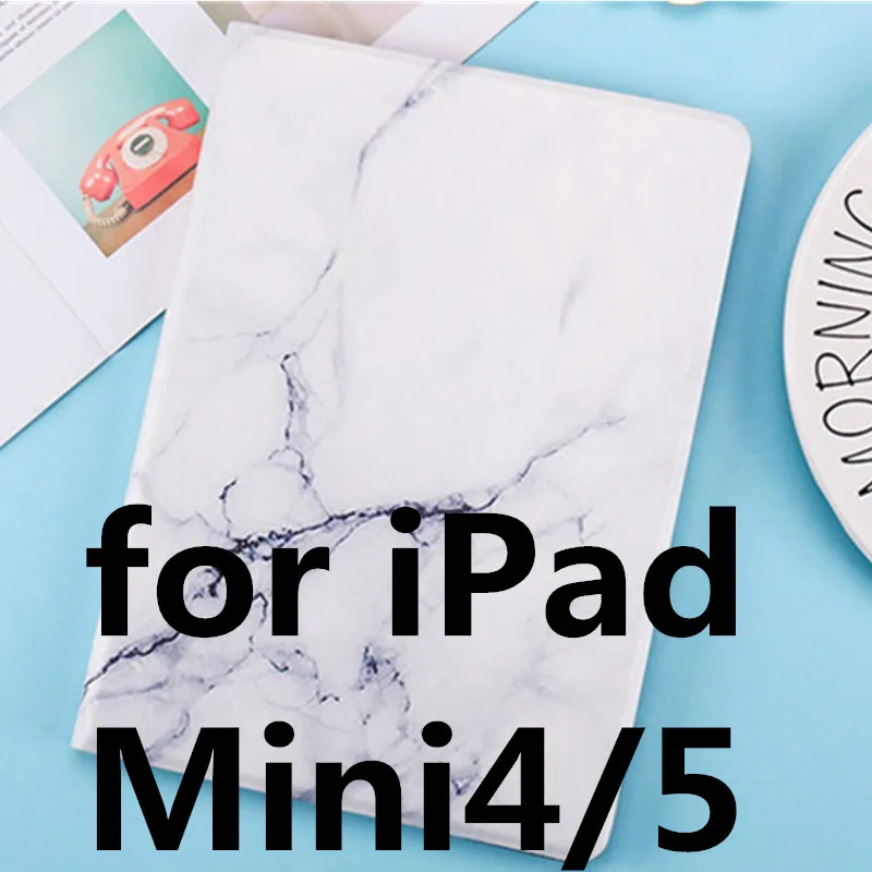 as picture Чехол для iPad Mini 4, чехол из искусственной кожи, подставка для сна, умный жесткий чехол, для iPad Mini 1 2 3, 4, 5, 5, чехол для Mini 5, iPad, чехол, Funda - Цвет: as picture
