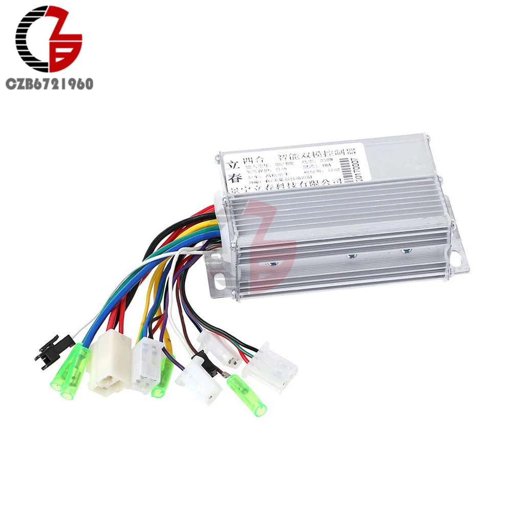 36V 48V 350W Напряжение регулятор электрический велосипед бесщеточный контроллер