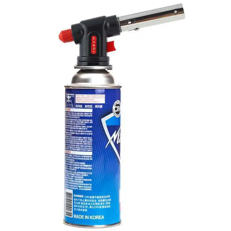

Portable Butane Gas Welding Torch 504 Metal Torch Gun for Camping Hiking Flame Gun Welding Gas Ignition Lighter