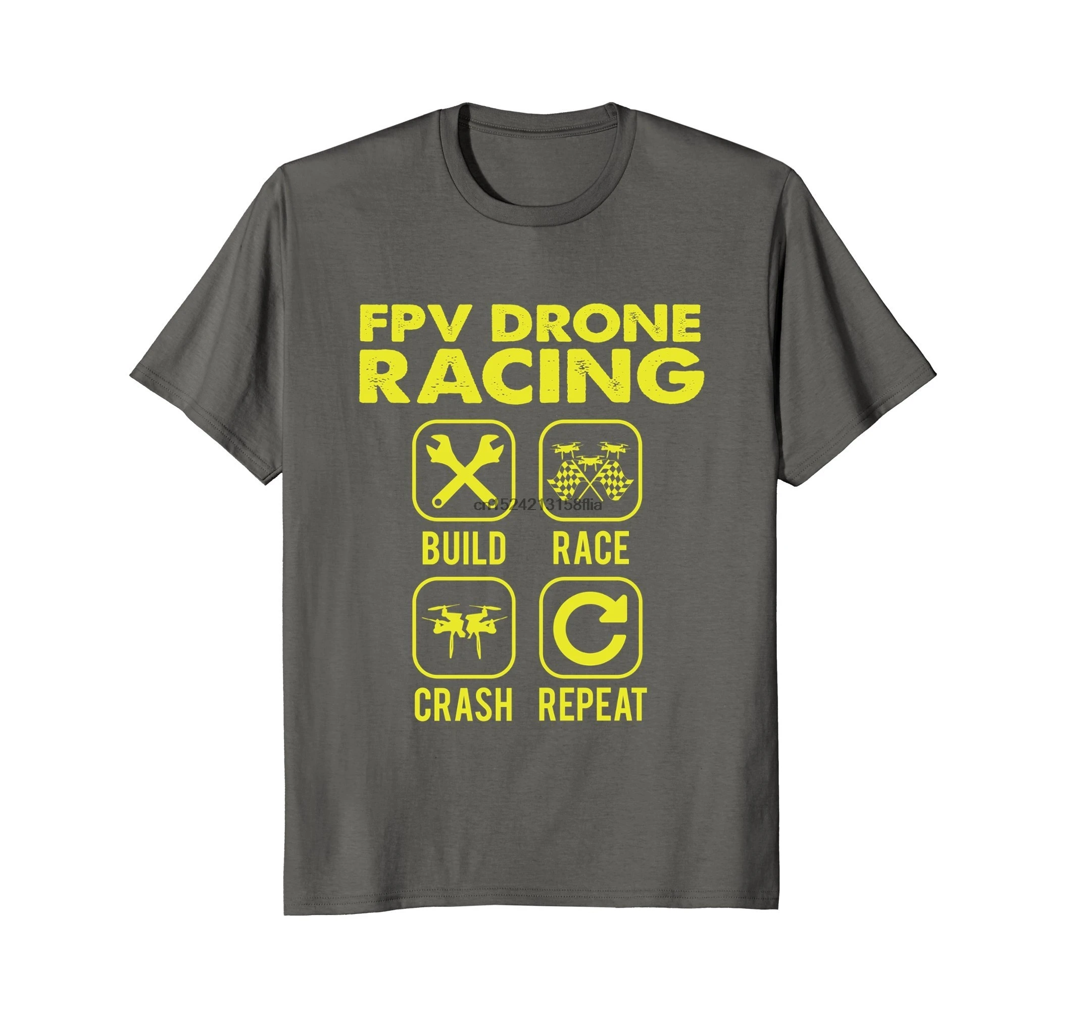 

Funny Fpv Drone Racing T-Shirt Quad Copter Rc Gift