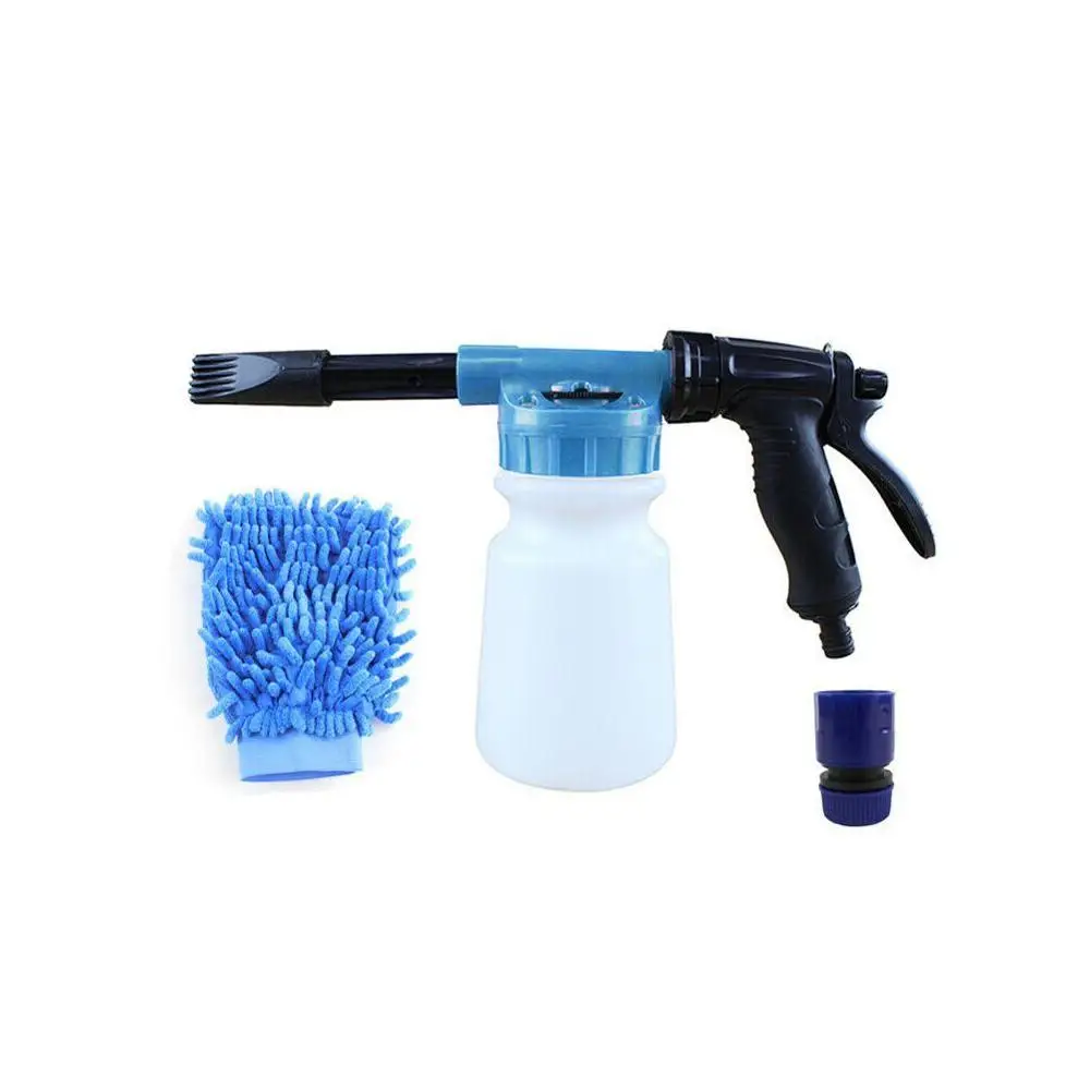 Автомойка высокого давления пенораспылитель водяной пистолет 900 мл для мытья