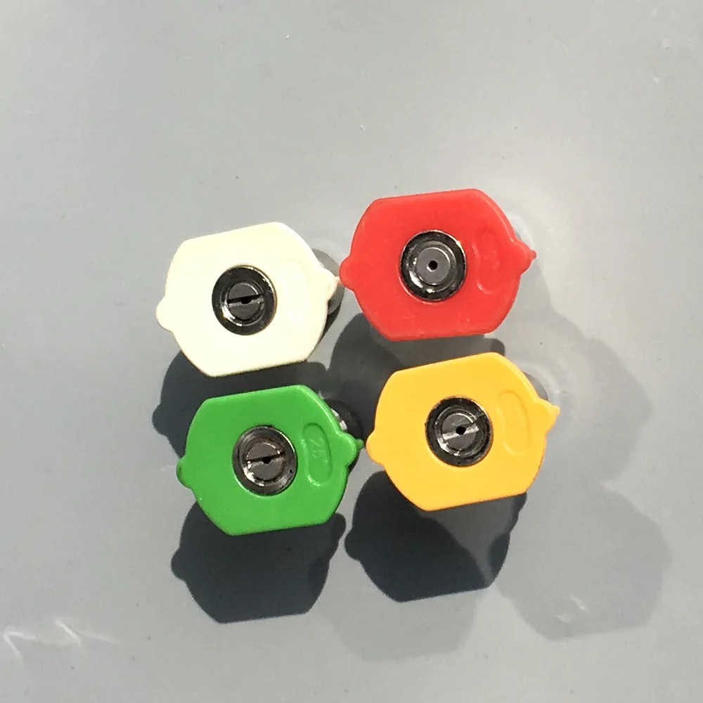 5pcs 1/4 ''quick Нержавеющая сталь антикоррозионные под разными углами сопло