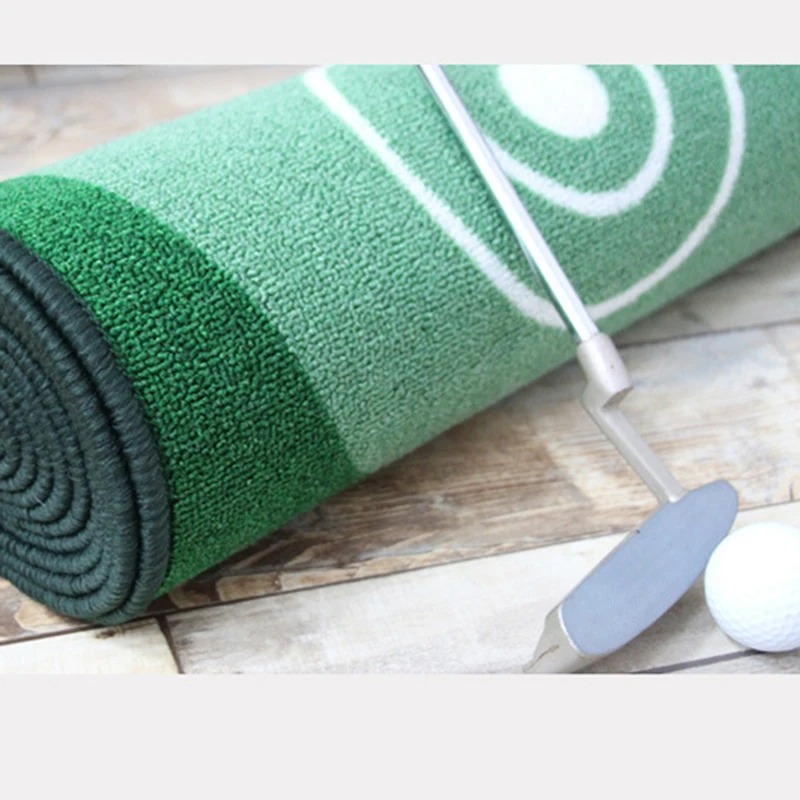en Ucuz Portablel 50*300cm Ev Ofis Golf Uygulama Mat Yapay Konut Golf Pratik Yardım Ekipmanları Golf Mini Isabet Eğitmen Mat