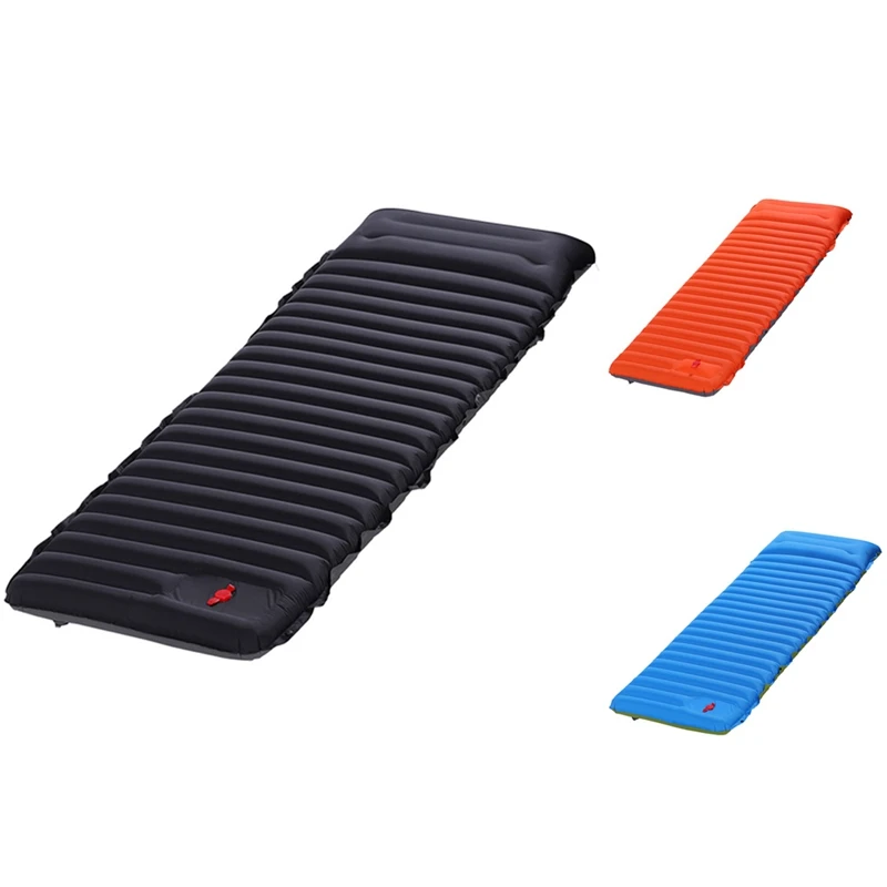 

ELOS-Ultralight Self-Inflating Air Mattress Widen Sleeping Pad Splicing Inflatable Bed Camping Tent Air Cushion