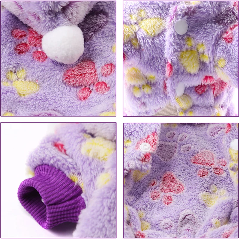 

Warm Fleece Pet Dog Jumpsuit Overalls Winter Dog Clothes For Puppy Chihuahua Sweater Dogs Dogs Shih Clothing Tzu Suit Small