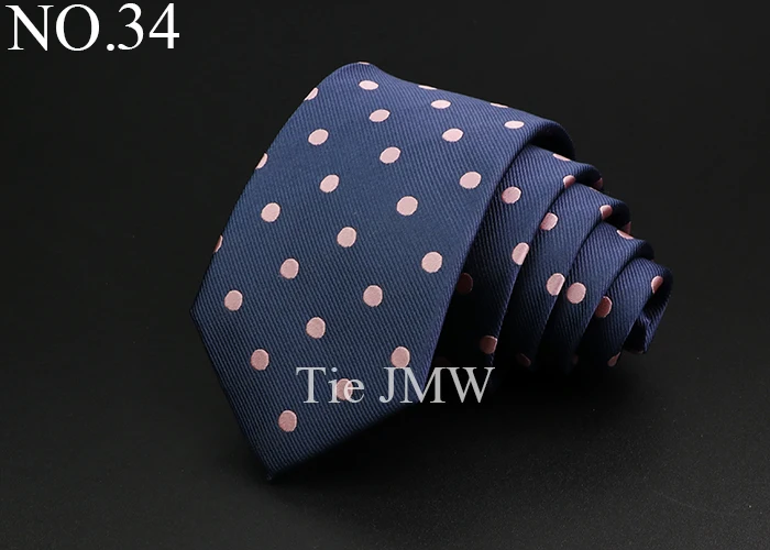 Classic Stripe Mens Tie - Jacquard Necktie in Red Blue Green for Daily Wear and Weddings