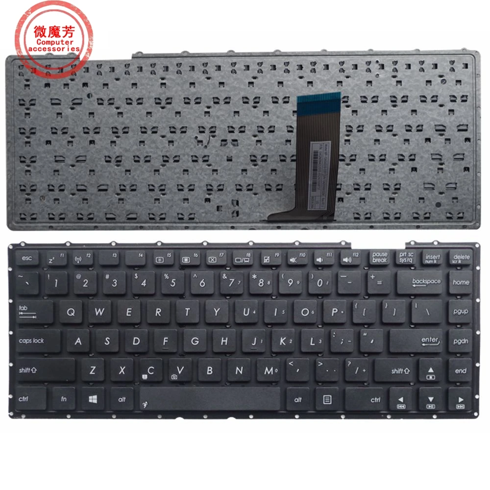 Клавиатура для ноутбука Asus X453, X453M, X453MA, английская