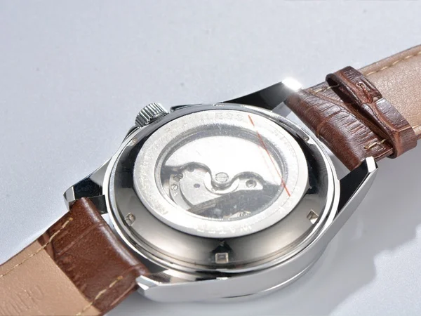 

Stainless Steel Watch Multifunctional Automatic Tourbillon Mechanical Watch for Men Belt Watch with Gift Box(Blue Light Mirror)