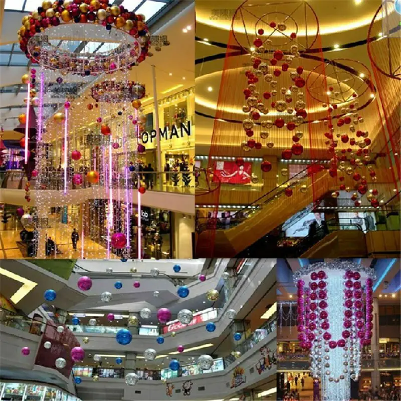 Ёлочные шары набор из 24 штук 2 ''Новый комплект одежды с рисунком