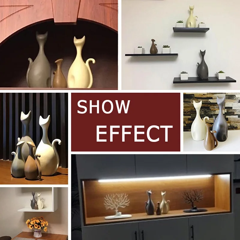 3/4 шт. декоративные фигурки кошек и оленей | Дом сад