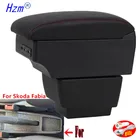 Подлокотник для Skoda Fabia 3 III mk3, подлокотник для автомобиля, аксессуары для Skoda Fabia 2015-2019 2018