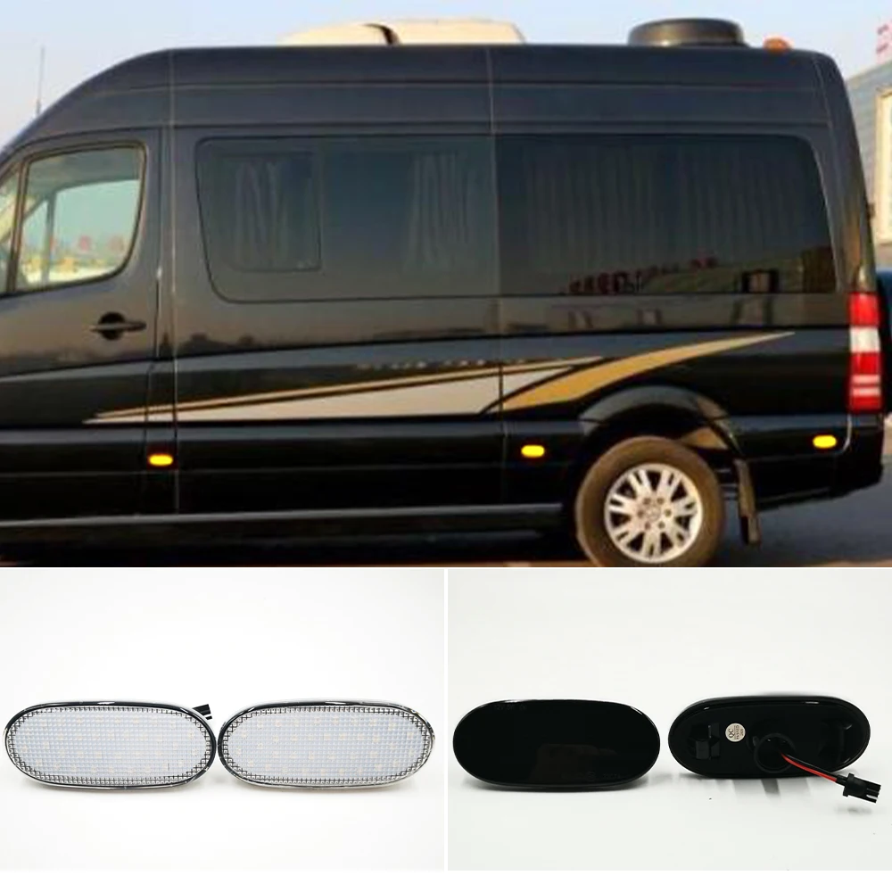 Для Volkswagen Crafter для Benz Sprinter W906 36LED боковой маркер светильник s ретранслятор лампа 12V