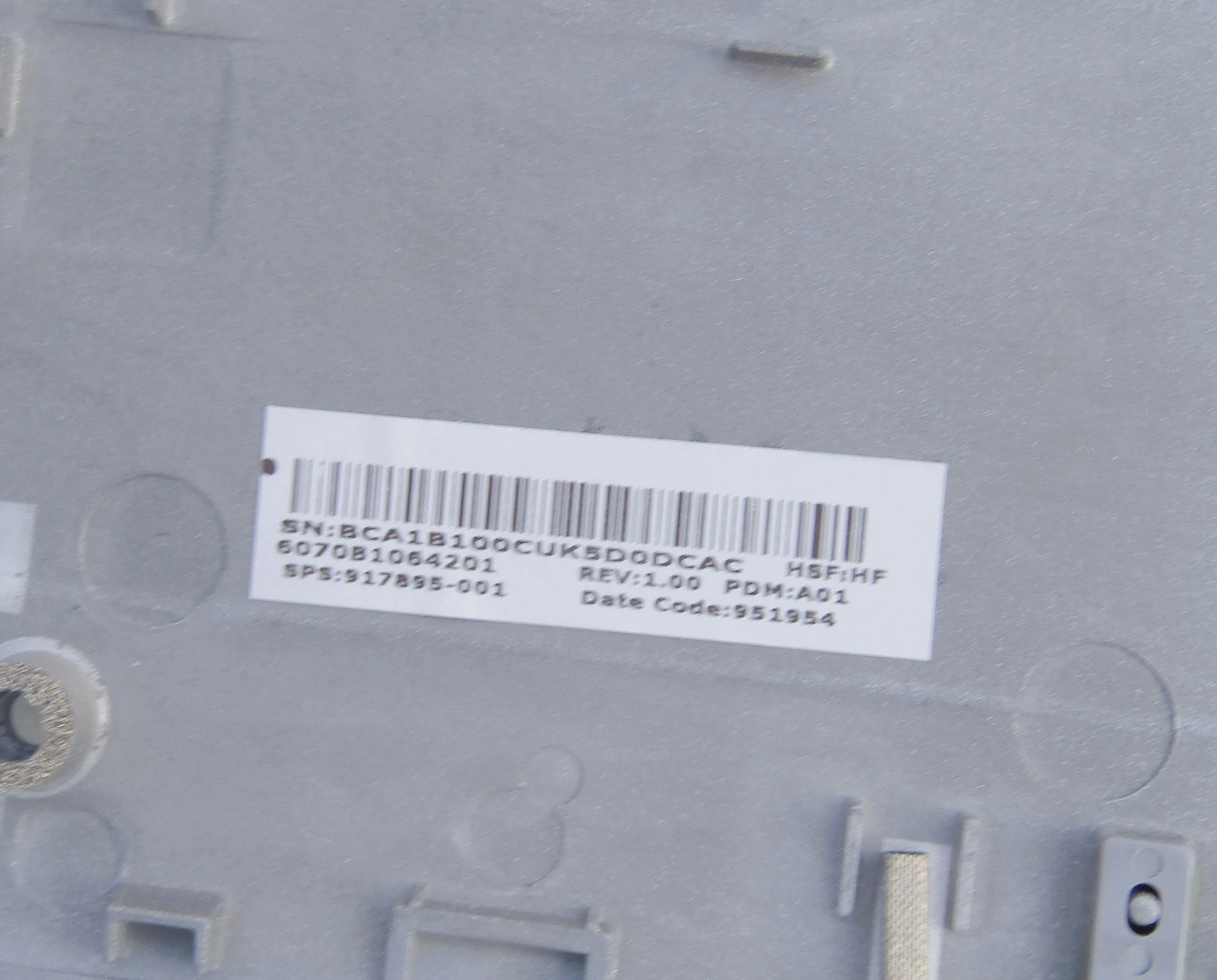 

New For HP FOR ELITEBOOK X360 1030 G2 Bottom Base Case Cover D shell 917895-001 silvery