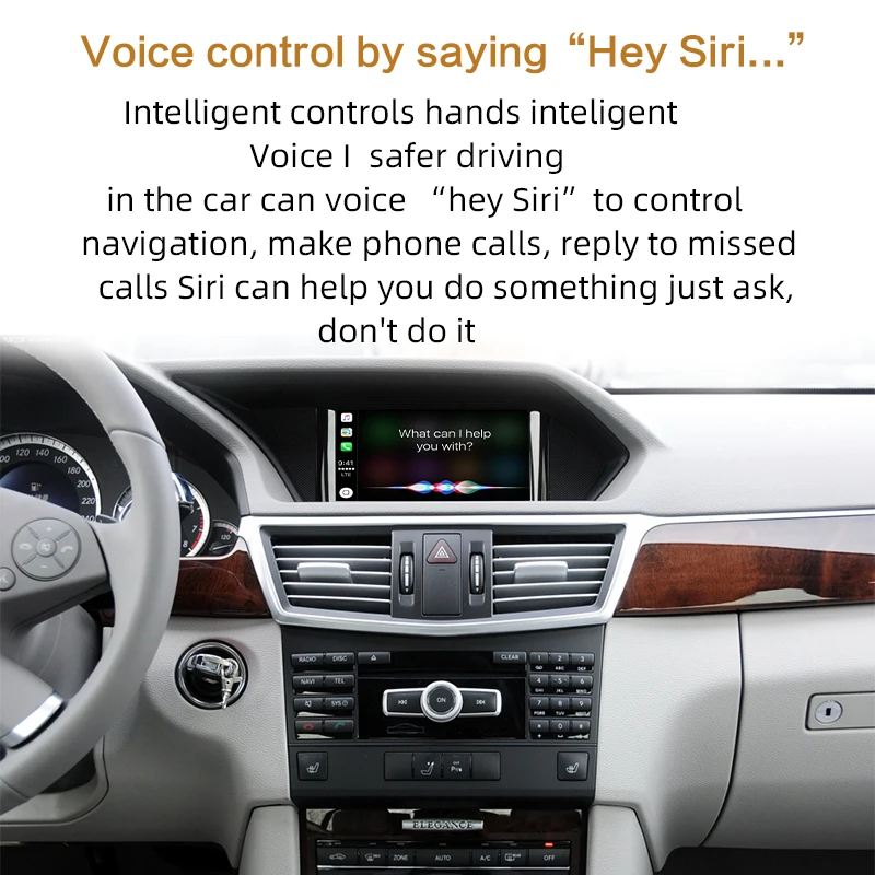 Sinairyu Wifi беспроводной Carplay автомобиль играть модифицированный для 2011-2014 Mercedes C CLA CLE