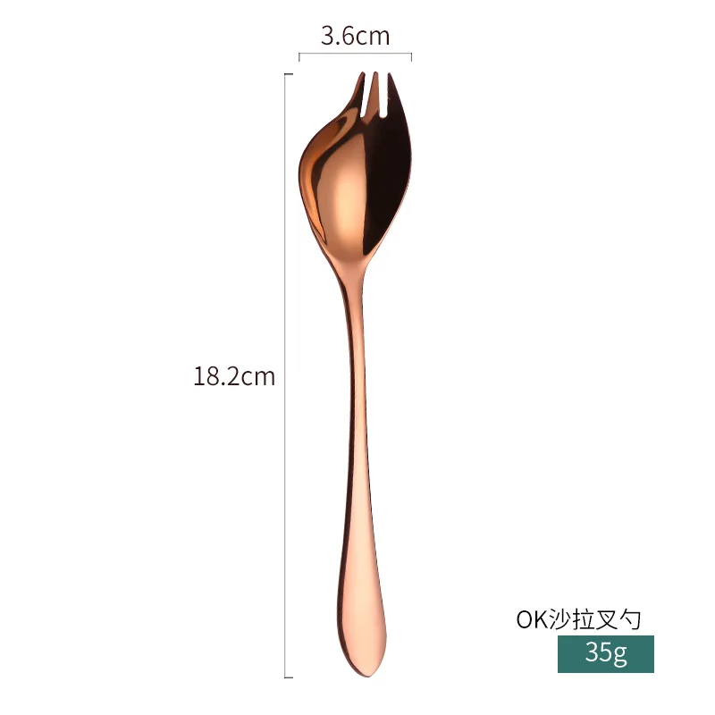 304 нержавеющая сталь Вилка для салата Ложка ложка и вилка | Дом сад