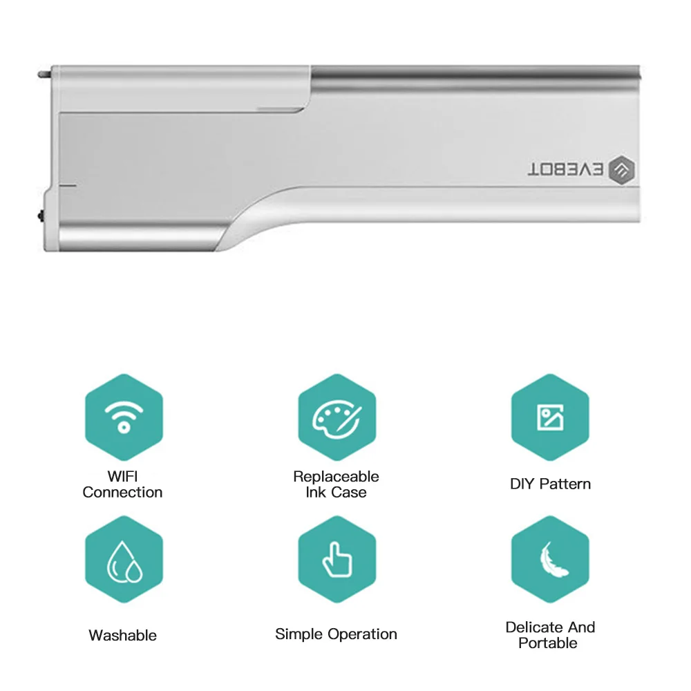 Портативный принтер EVEBOT ручка для струйной печати ручной сделай сам тату машина