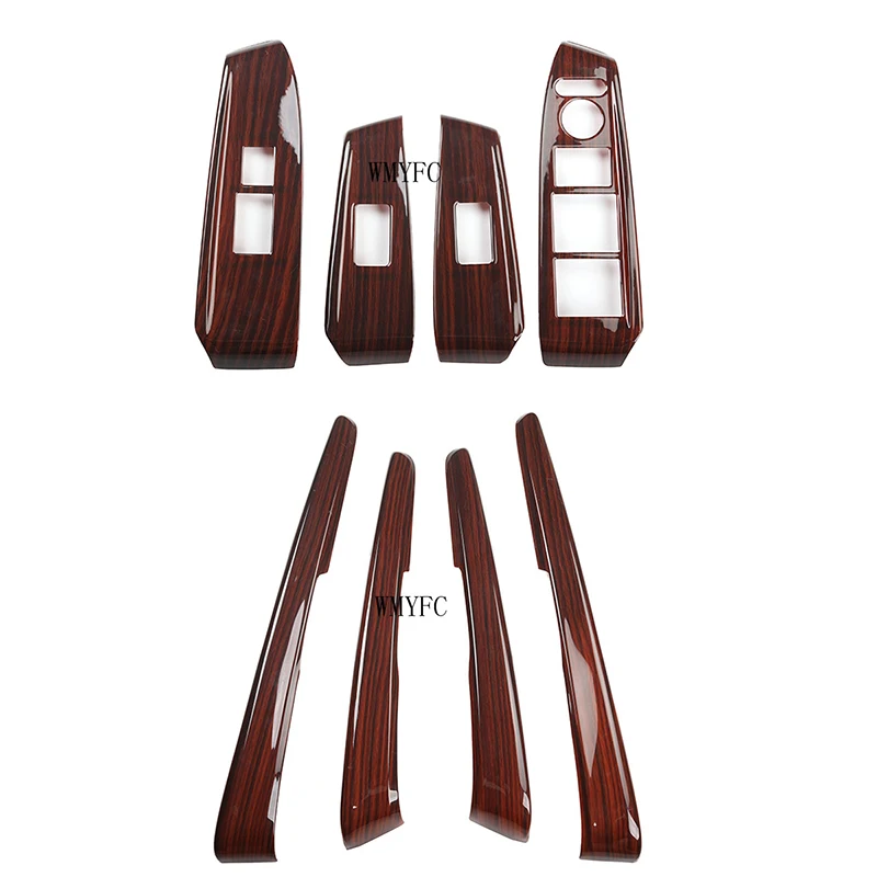 

For Honda Accord Car Interior Window Lift Switch Button Panel Cover Door Handle Side Strips Stickers 2008-2010 2011 2012 2013