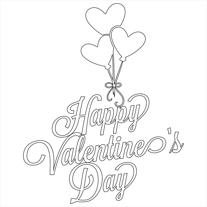 Naifumodo Happy Valentine's Day Dies Heart Metal Cutting New 2019 for Card Making Scrapbooking Embossing Cuts Craft | Дом и сад