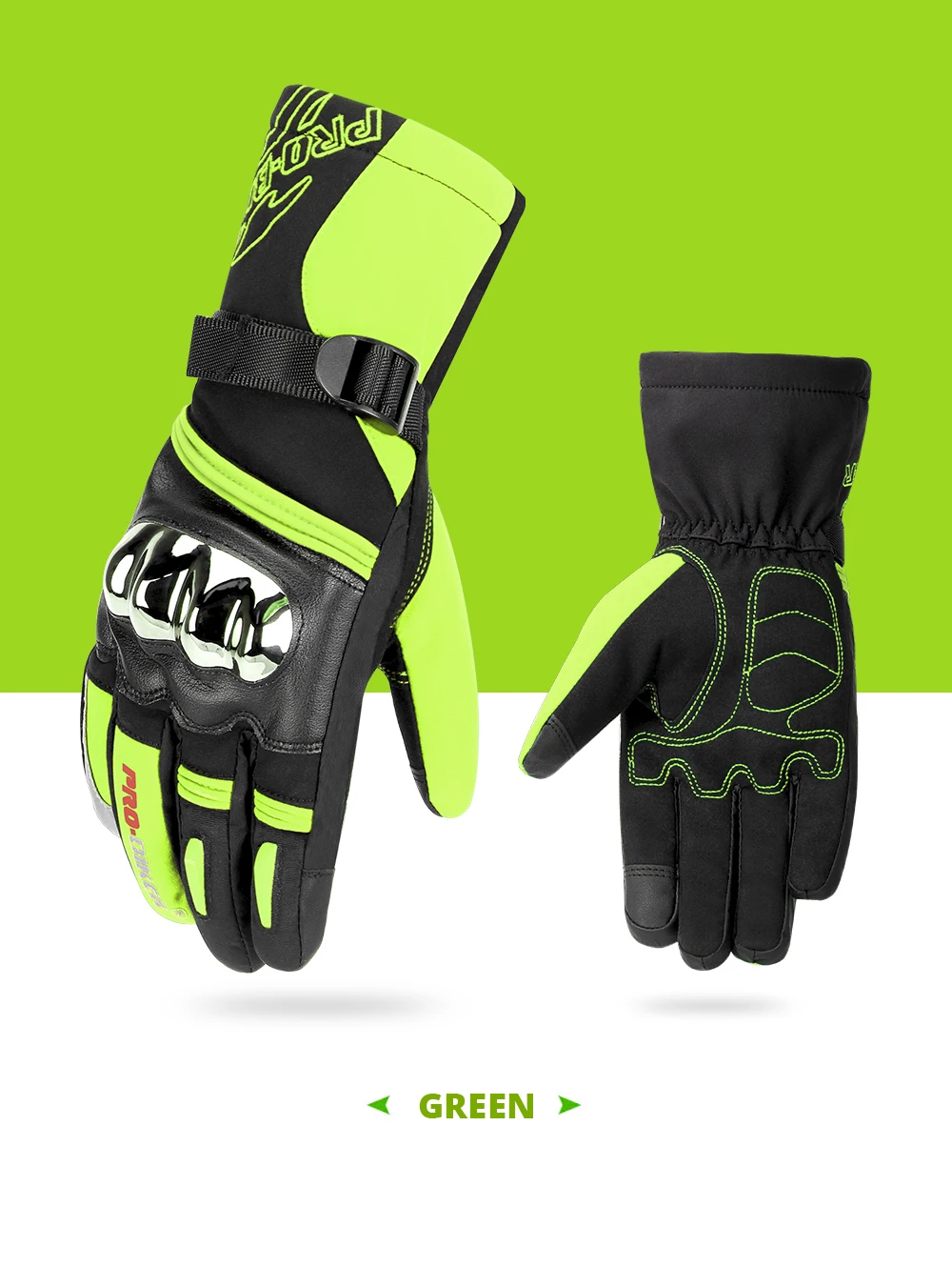 SUOMY Motorcycle Gloves Men Waterproof Windproof Winter Guantes Moto Gloves Touch Screen Motorbike Riding Gloves