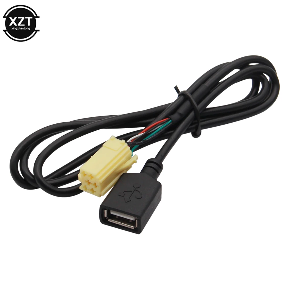Автомобильный USB-Кабель-адаптер с функцией AUX для Alfa Romeo Fiat Grande Punto 2007 + MINI-ISO
