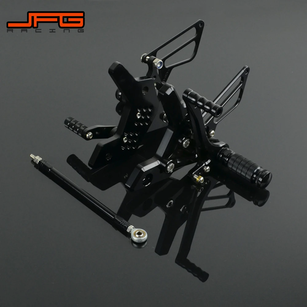 Регулируемые подножки для мотоцикла с ЧПУ педалей KAWASAKI Z750 Z 750 2004 2006 2005 2006|adjustable foot