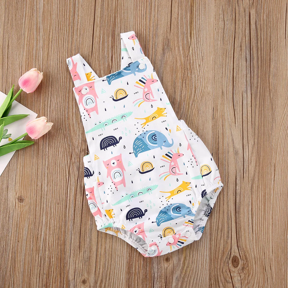 

Newborn Baby Boys Girls Summer Clothes Jumpsuit cotton casual Bodysuit Playsuit Overall One-Pieces Outfit 0-18M