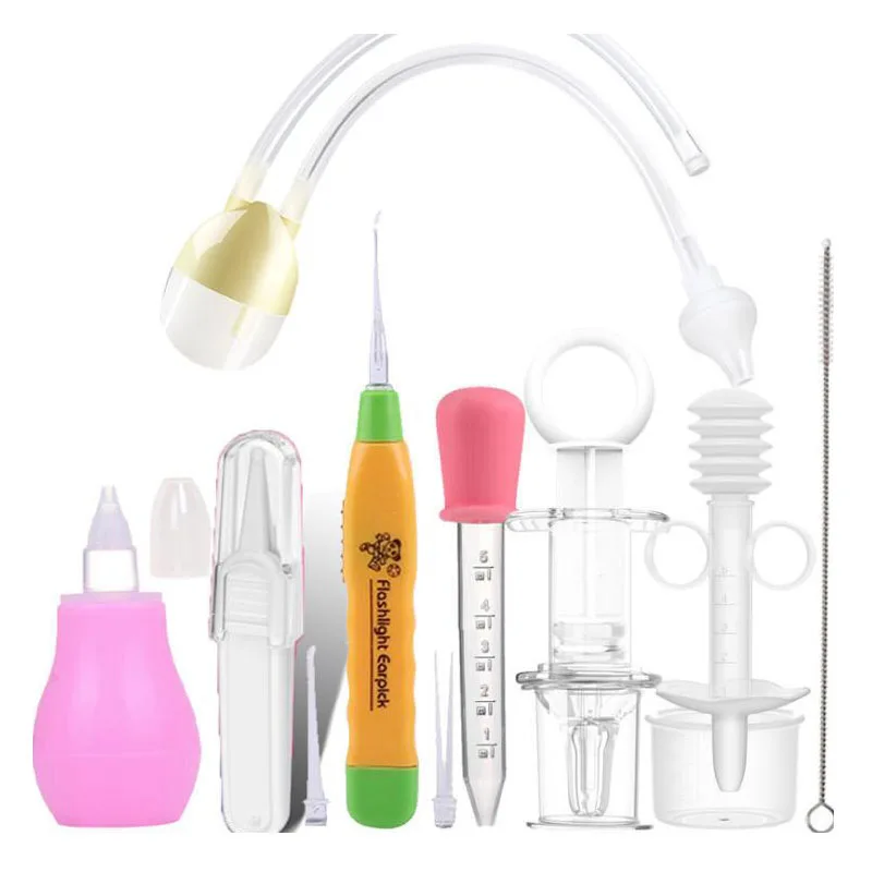 Набор для ухода за новорожденными из 8 предметов медицинский дозатор устройство