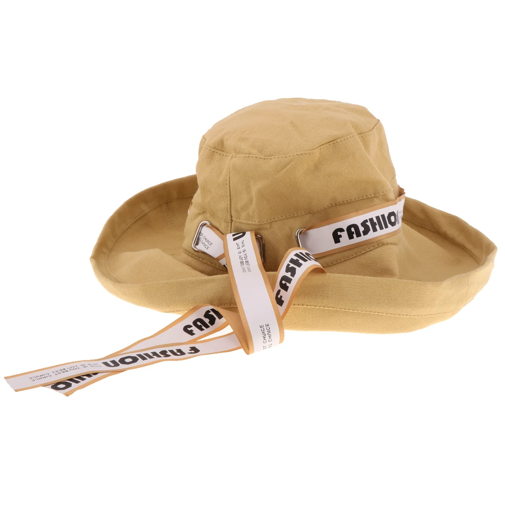 Женская Классическая Панама с широкими полями шляпа от солнца ветровой веревкой