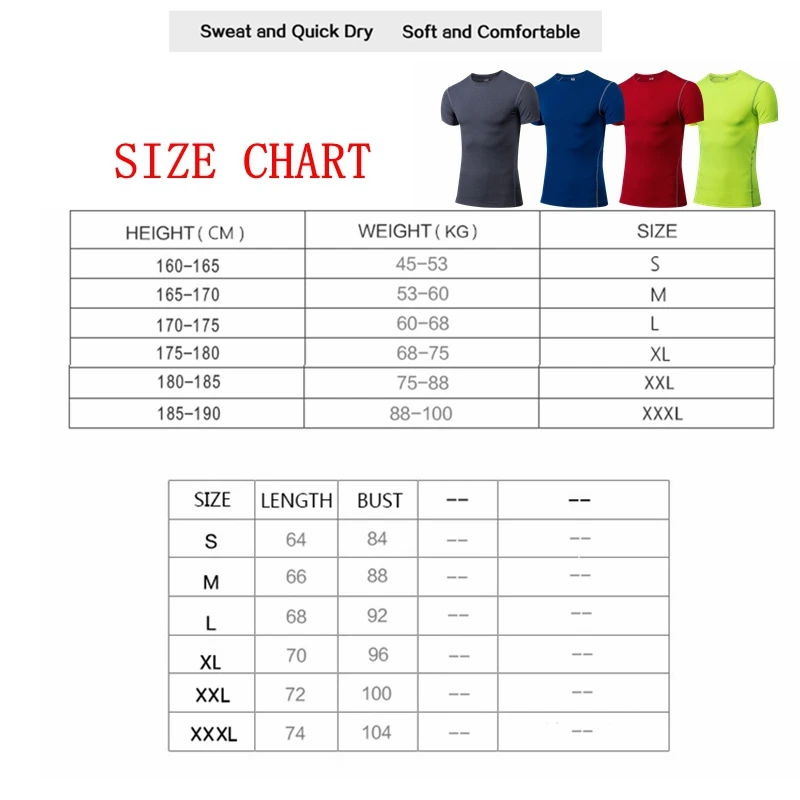 Летняя мужская компрессионная футболка DryFit с коротким рукавом для бега в