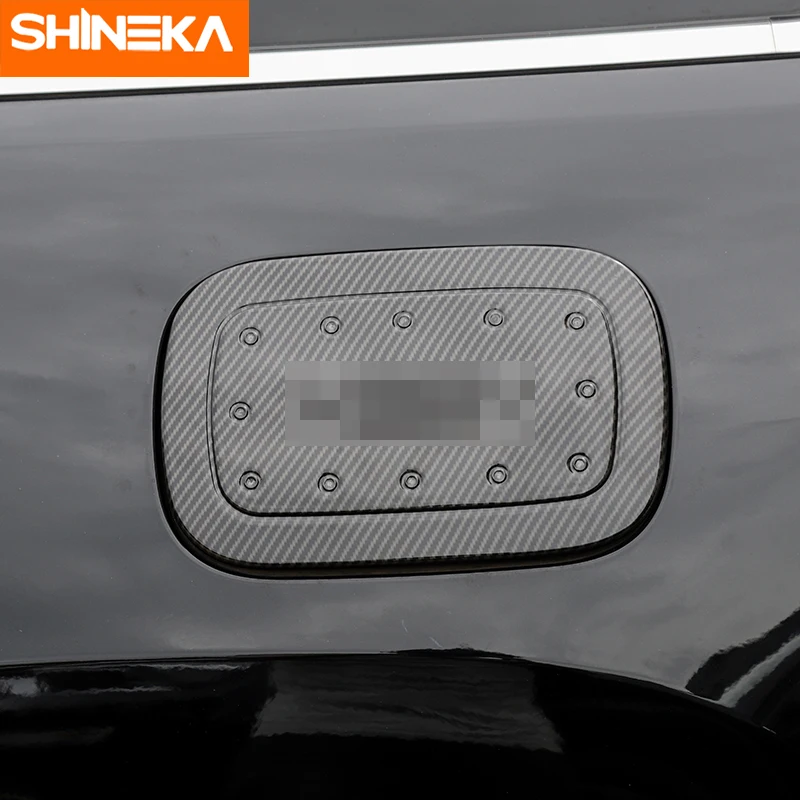 SHINEKA внешний топливный бак Чехлы для Jeep Grand Cherokee 2011+ для крышки топливного бака автомобиля наклейки аксессуары для Jeep Grand Cherokee