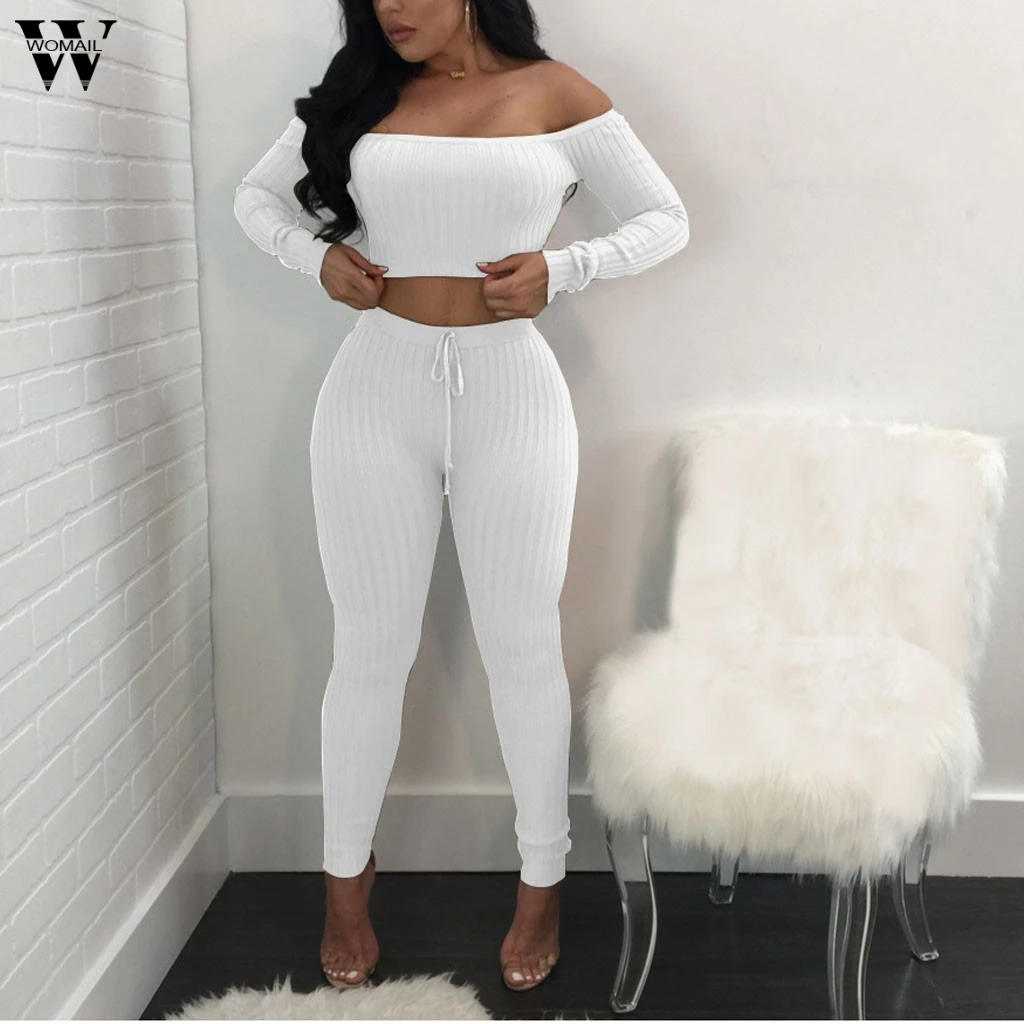 Лидер продаж Womail комплекты одежды комплект из 2 предметов повседневный