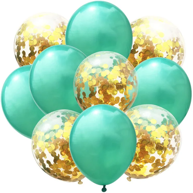 10 шт 12 дюймов конфетти воздушные шары с латексной Balony украшения День рождения