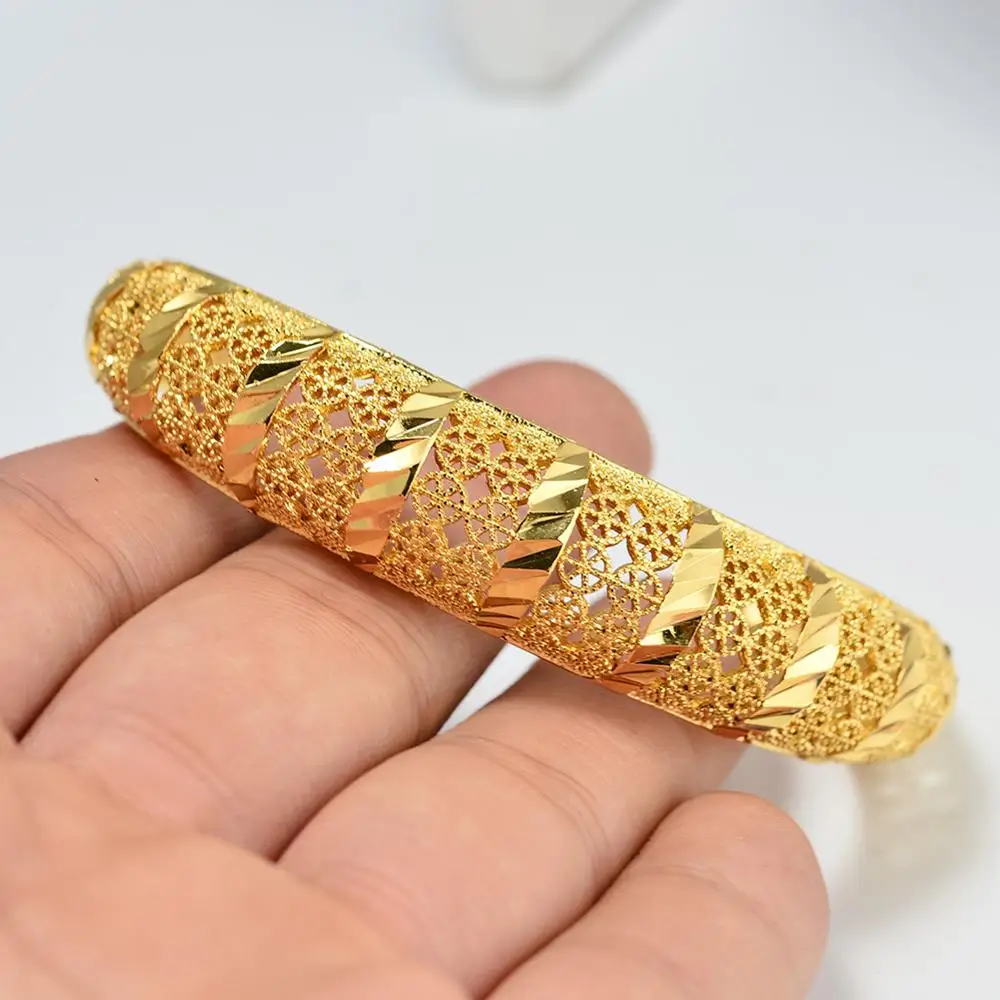 4 шт./лот браслеты Эфиопский браслет золотого цвета для женщин свадебный невесты