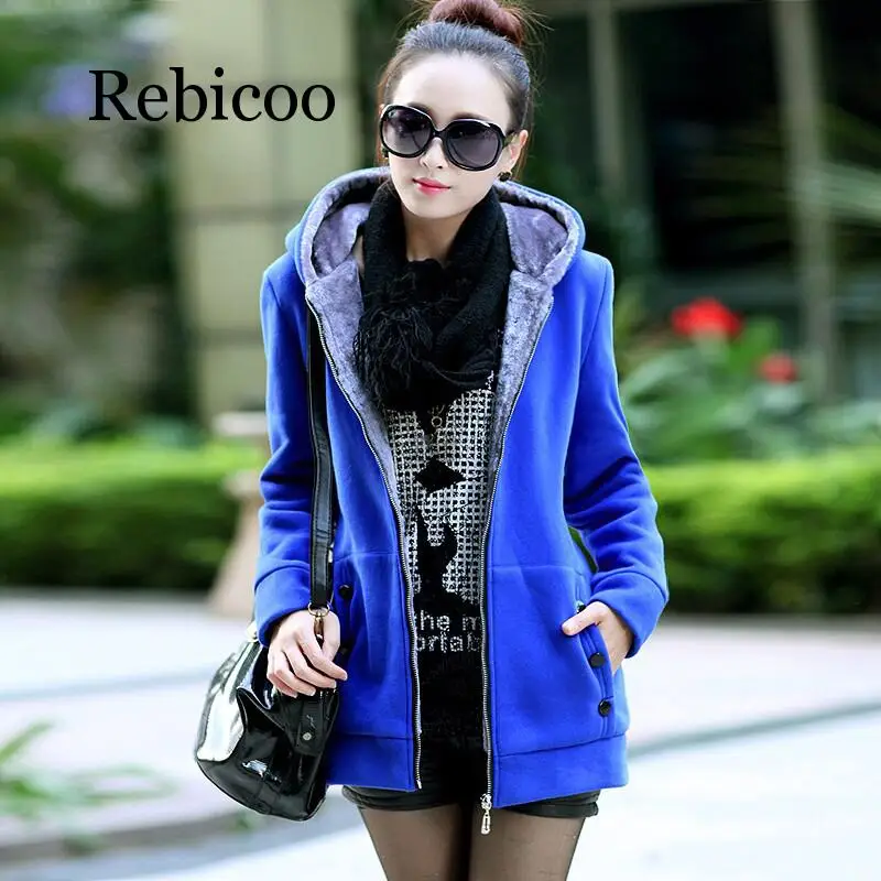 Женское модное осенне зимнее плотное Спортивное хлопковое пальто 2019 Женская