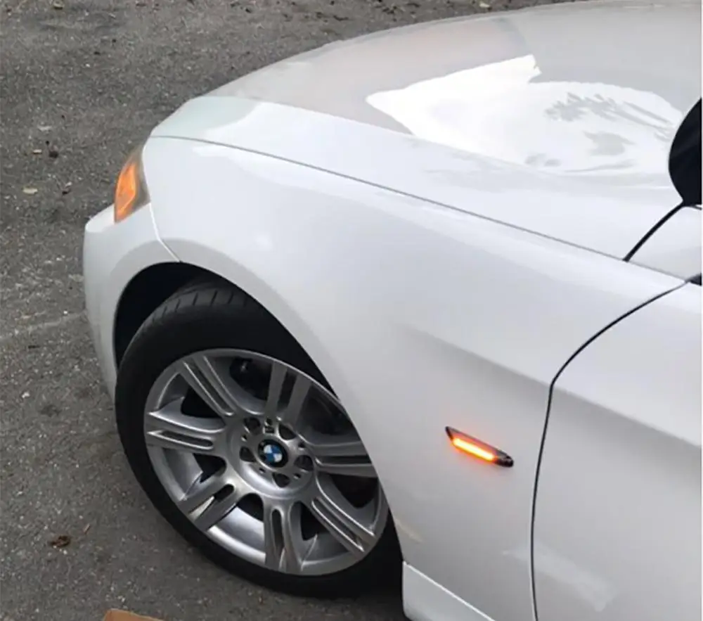 Светодиодные динамические боковые габаритные огни последовательный поворотный