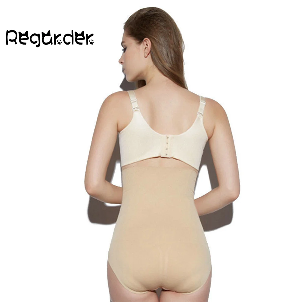 Бесшовное женское корректирующее белье с высокой талией живот для похудения
