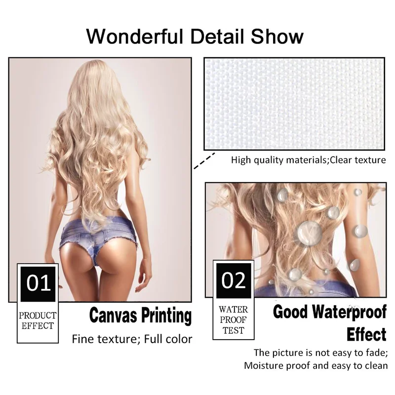 

Sexy Beauty Posters Fashion Girl Canvas Painting Nordic Poster And Prints Wall Art Illustration Wall Pictures for Living Room