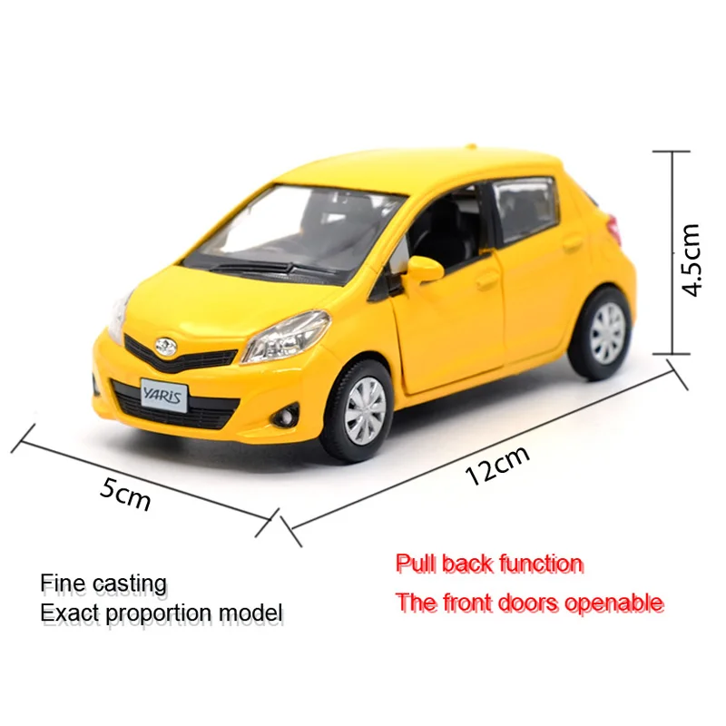 Новое поступление RMZ CITY в масштабе 1:36 машинка YARIS литой автомобиль из сплава
