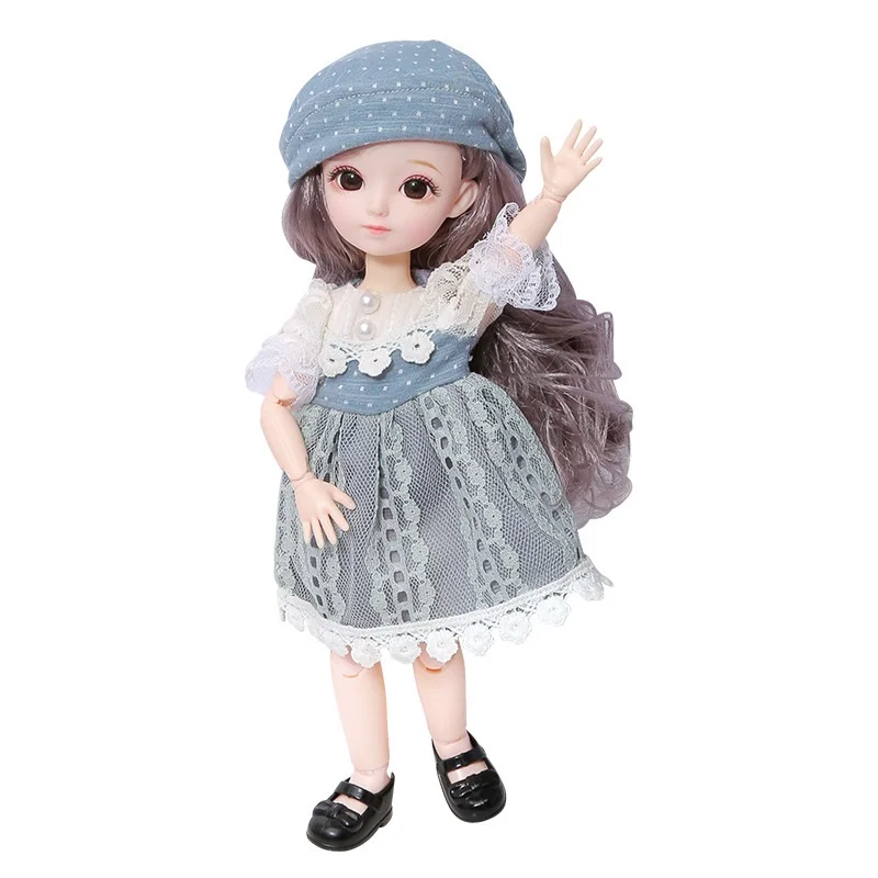 

YT0130 31cm dress up BJD 20 Movable Jointed doll princess doll children play house gift box decoration girl toy