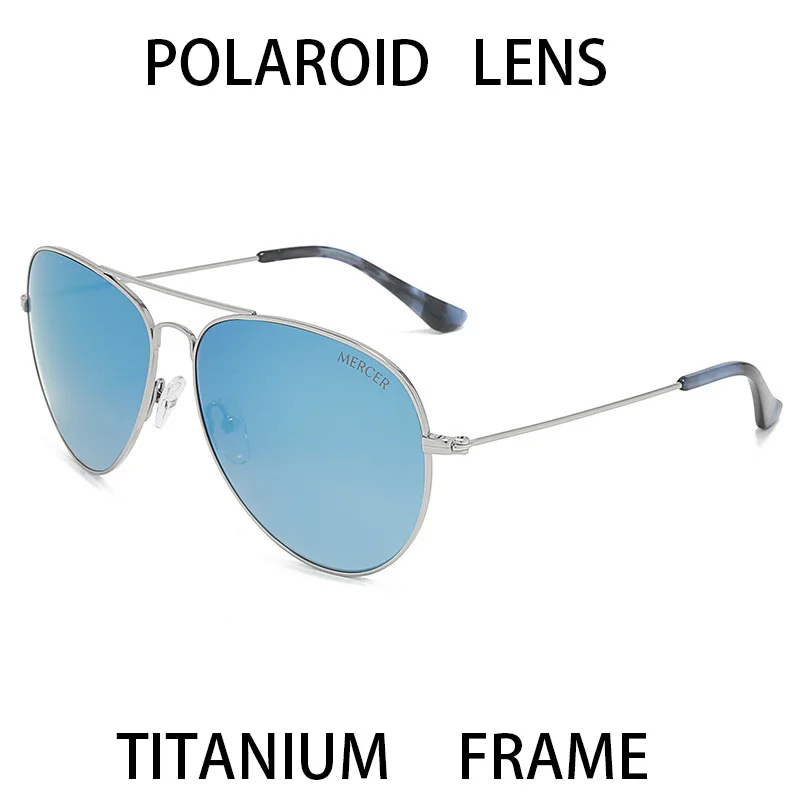 

Zerosun Titanium Polarized Sunglasses Male Women Aviation Sun Glasses for Men Polaroid Mirror Coating Unisex Brand Quality