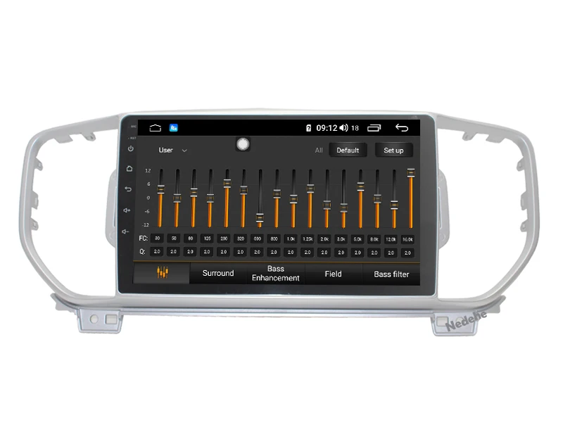9 дюймов 4 Гб ОЗУ 64 ПЗУ Android 0 автомобильный dvd-плеер для Kia sportage 2015-2017 ПК gps-навигация