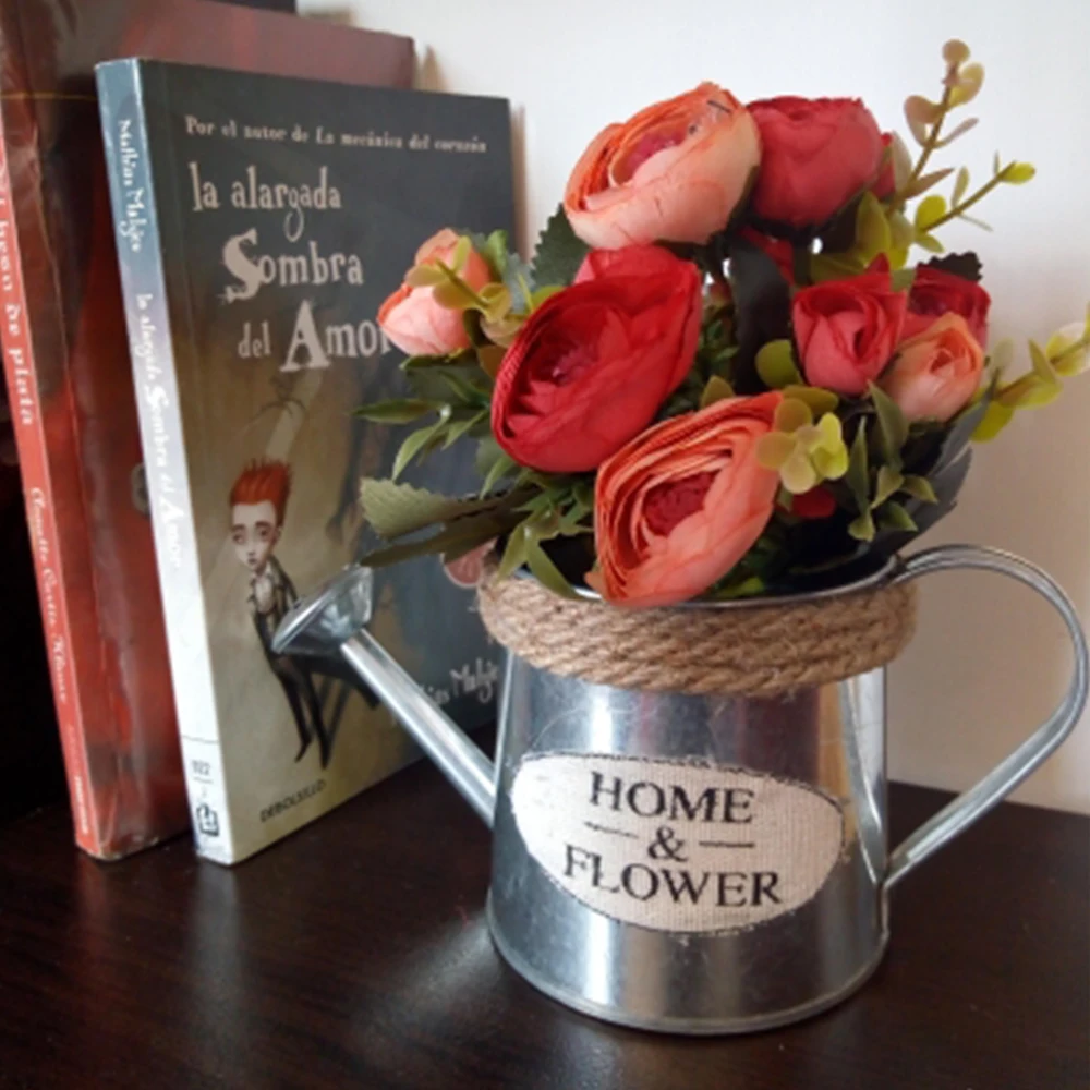 Суккуленты растения цветы горшок ведро ваза для цветов садовый декор винтажный