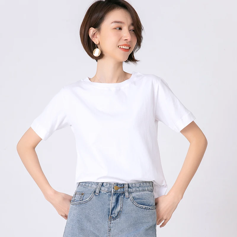 

Tops T Shirt Women Short Sleeve red Tshirt fuchsia