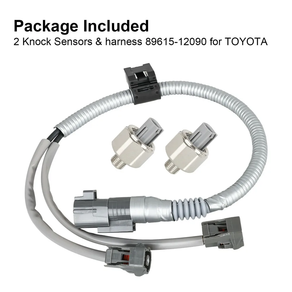 2x стук датчики и жгут 89615-12040 для TOYOTA LEXUS Avalon Camry ES300